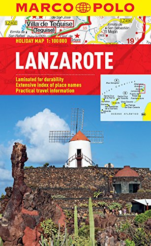 Lanzarote Marco Polo Holiday Map