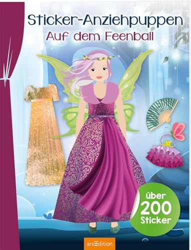 Sticker-Anziehpuppen - Auf dem Feenball: Über 200 Sticker