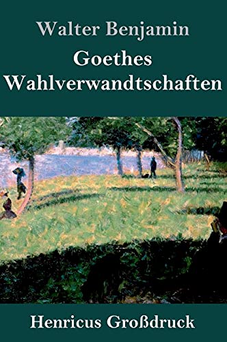 Goethes Wahlverwandtschaften (Grossdruck)
