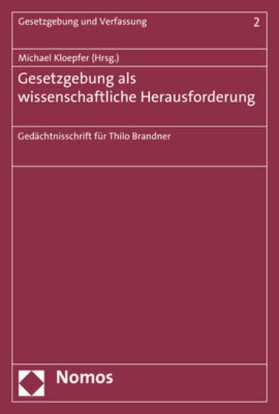 Gesetzgebung ALS Wissenschaftliche Herausforderung