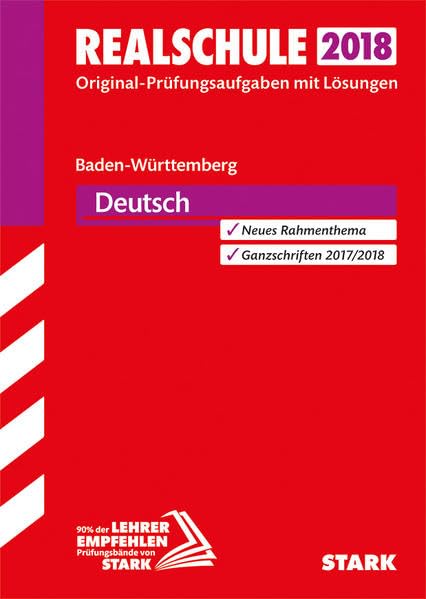 Abschlussprüfung RS BW 2018 - Deutsch