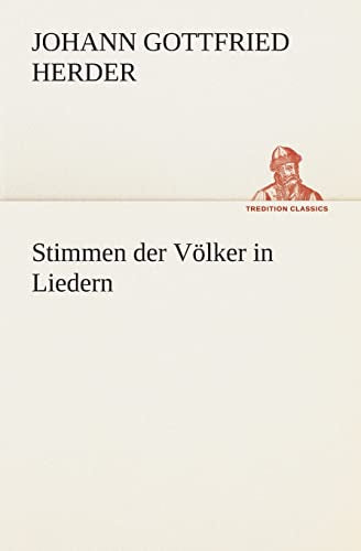 Stimmen der Völker in Liedern