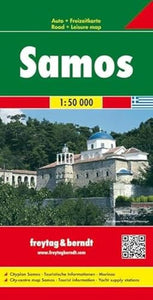 Samos Road Map 1:50 000 