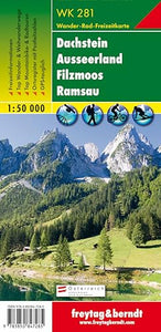 Dachstein - Ausseerland - Filzmoos - Ramsau Hiking + Leisure Map 1:50 000 