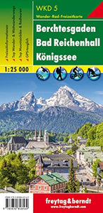Berchtesgaden - Bad Reichenhall - Konigssee Hiking + Leisure Map 1:25 000 