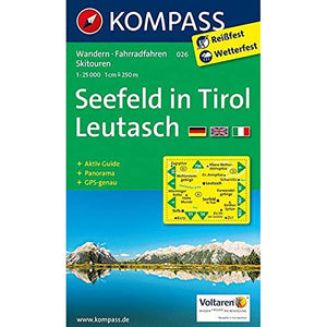 026: Seefeld in Tirol-Leutasch 1:25, 000