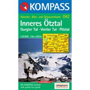 042: Inneres Otztal - Gurgler Tal-Venter Tal 1:25, 000