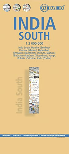 India South, Sudindien, Borch Map