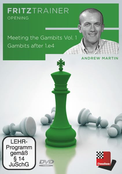 Meeting the Gambits Vol.1 - Gambits after 1.e4 von Andrew Martin