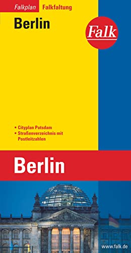 Berlijn plattegrond (Falkplan Falk-Faltung) (German Edition)