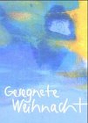 Gesegnete Weihnacht.
