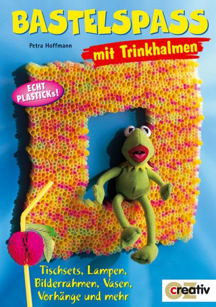 Bastelspass mit Trinkhalmen.