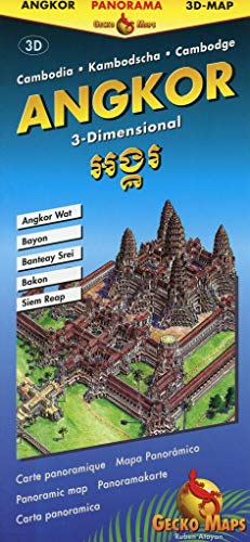 Angkor Wat 3-Dimensional Panoramic Map