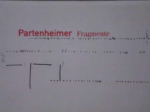 Partenheimer Fragmente, Arbeiten auf papier 1981 bis 1998