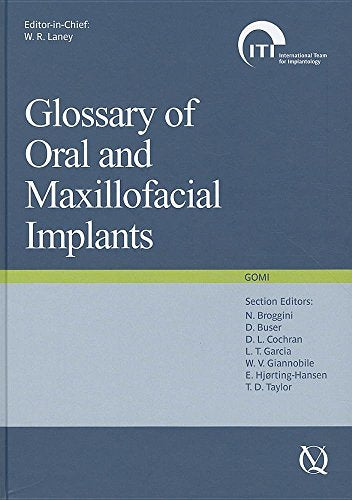 Glossary of Oral and Maxillofacial Implants