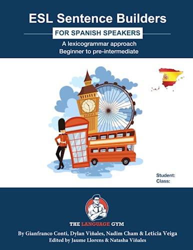 ESL Sentence Builders - Spanish
