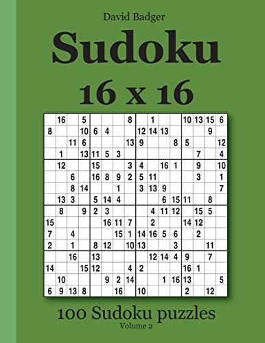 Sudoku 16 x 16