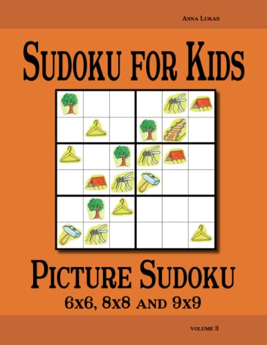 Sudoku for Kids: Picture Sudoku 6x6, 8x8 and 9x9
