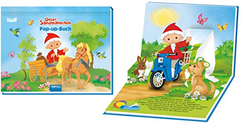 Mini-Pop-Up-Buch "Unser Sandmännchen"
