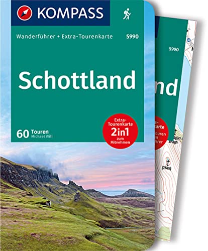 Schottland, Wanderungen an den Küsten und in den Highlands: Wanderführer mit Extra-Tourenkarte, 60 Touren, GPX-Daten zum Download.
