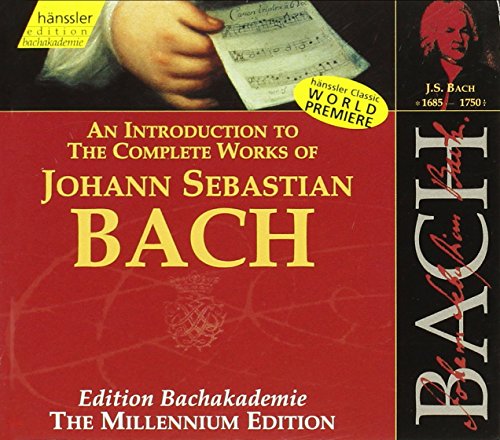 Bach: An Introduction to the Complete Works (Edition Bachakademie) - sampler CD and Book