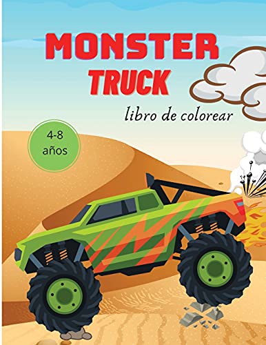 Monster Truck Libro de Colorear para Ninos