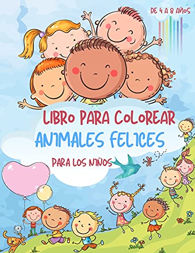 Libro para colorear para ninos de 4 a 8 anos