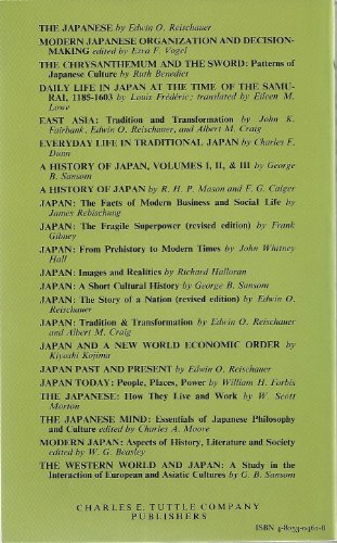 Japan: An Anthropological Introduction