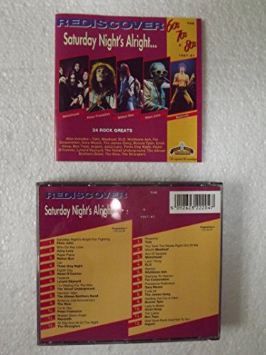 Rediscover the 60's, 70's & 80's - Saturday Night's Alright