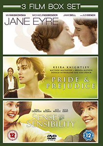 Jane Eyre (2011) / Sense and Sensibility (1996) / Pride and Prejudice (2005) - Triple Pack [DVD] 