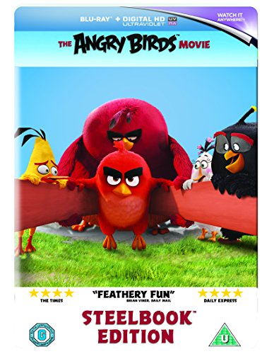 The Angry Bird Movie - Blu-ray Steelbook [Region Free]
