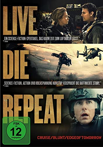 EDGE OF TOMORROW - LIVE. DIE. [DVD]