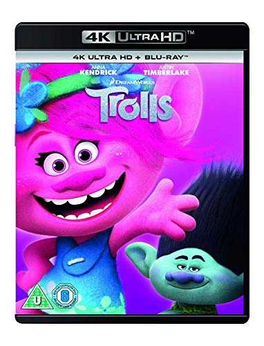 Trolls (4K Ultra-HD Blu-Ray) [2018] [Region Free]
