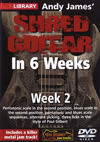 Andy James Shred Guitar in 6 Weeks: Week 2 DVD