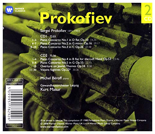 Prokofiev: Piano Concertos Nos. 1-5