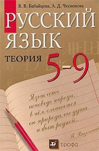 Russkiy yazyk. Teoriya. 5-9 klassy