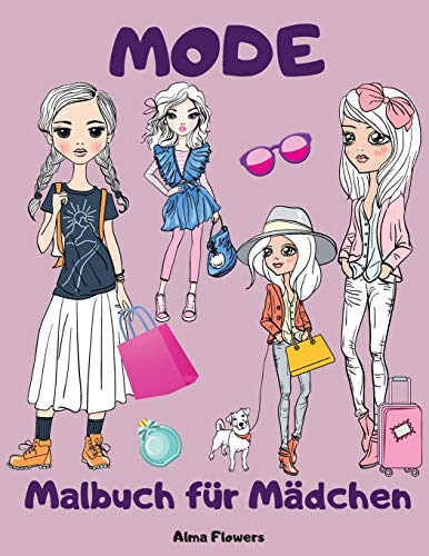 Mode Malbuch fur Madchen