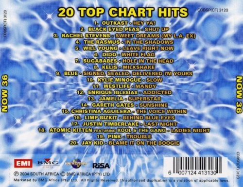 Now That's What I Call Music 36 (South Africa Series)