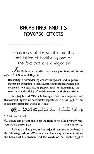 Backbiting and Its Adverse Effects