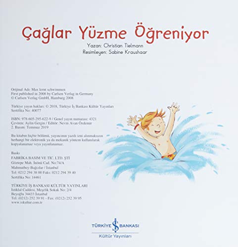 caglar Yuzme ogreniyor