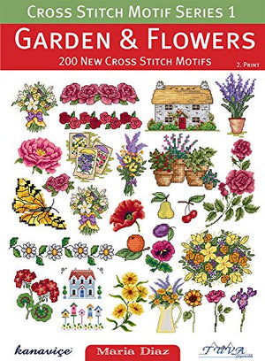 Cross Stitch Motif Series 1: Garden & Flowers
