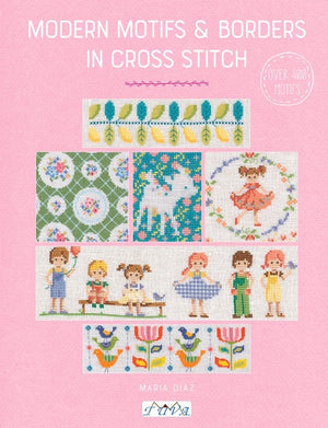 Modern Motifs & Borders in Cross Stitch
