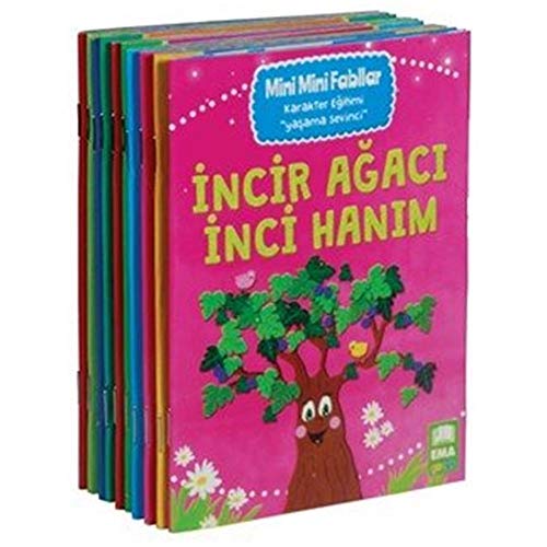Mini Mini Fabllar Karakter Geliştiren Masallar (10 Kitap,1. ve 2. Sınıflar İçin)