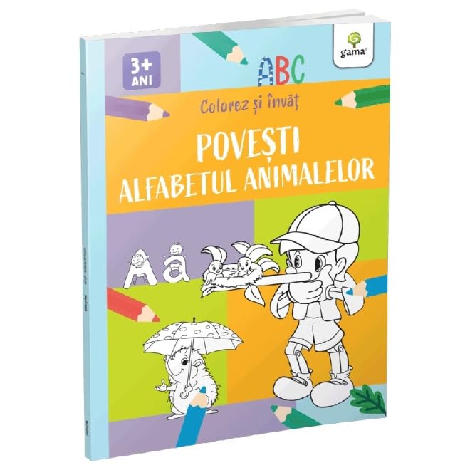 Colorez Si Invat. Povesti Si Alfabetul Animalelor