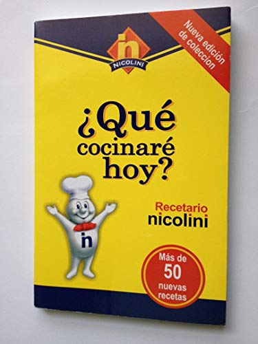 Que Cocinare Hoy Recetario Nicolini
