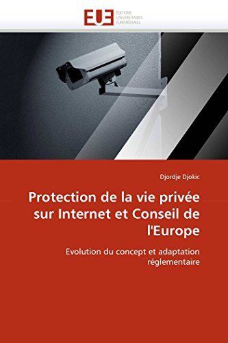 Protection de la vie privée sur internet et conseil de l''europe