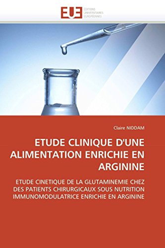 Etude clinique d'une alimentation enrichie en arginine