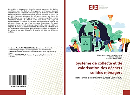 Système de collecte et de valorisation des déchets solides ménagers: dans la ville de Bangangté (Ouest-Cameroun)