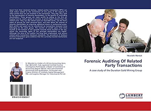 Forensic Auditing Of Related Party Transactions: A case study of the Duration Gold Mining Group