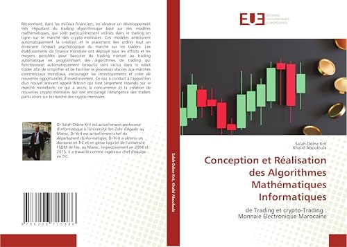 Conception et Réalisation des Algorithmes Mathématiques Informatiques